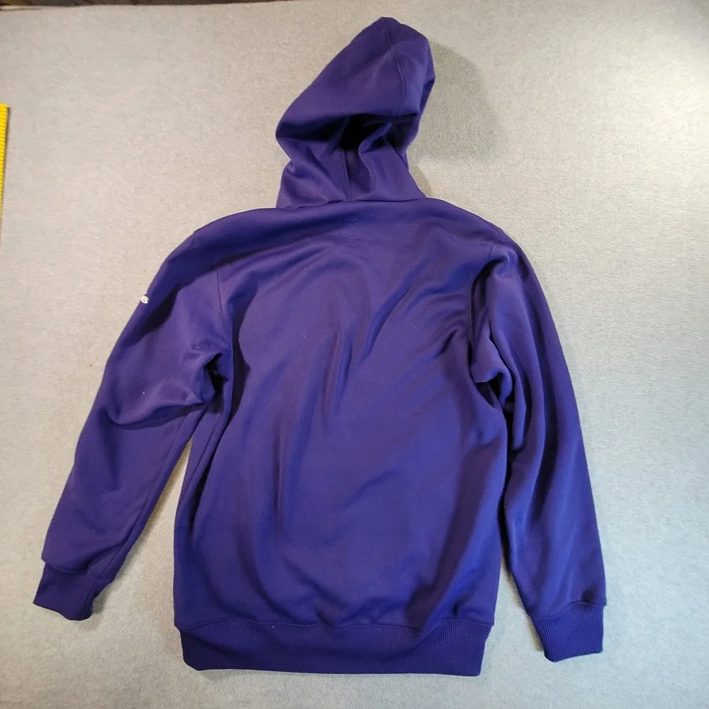 Adidas ECU Pirates Hoodie Mens Small Purple Climawarm Sweatshirt M34638 AV1008